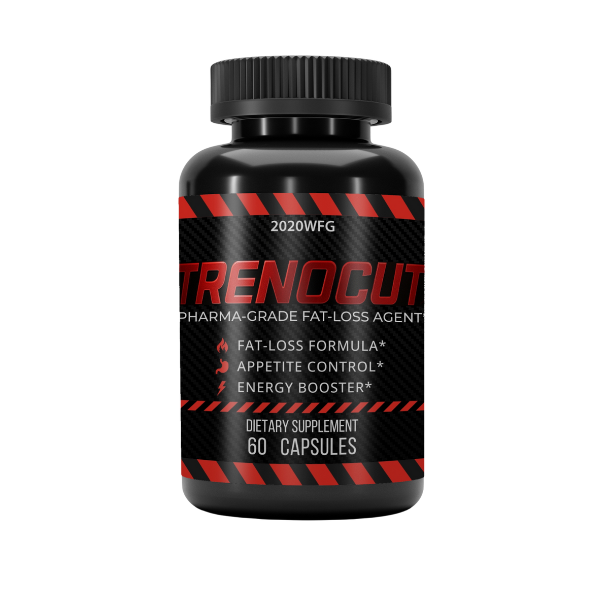 TRENOCUT: AM Fat Metabolism Activator | 60 Capsules – Clinically Studied Ingredients for Targeted Fat Loss