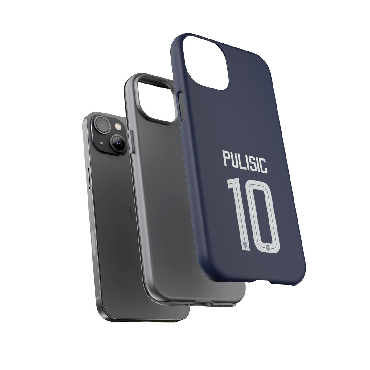 Christian Pulisic Precision Armor – Dual-Layer Durability & Sleek Fit | Compatible with iPhone 8 to 16 Pro Max & Samsung Galaxy S10 to S25 Ultra