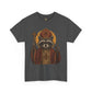 Holy Raccoon Pope Shirt – Funny Cult Priest Graphic Tee – Gildan 5000 Unisex
