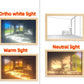 Illuminated Picture LED Decorative Light Painting Bedside Picture Style Creative Modern Simulate Sunshine Drawing Night Light Gift