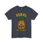 Feral Evil Pineapple Shirt – Aggressive Fruit Trashcore Tee – Gildan 5000 Unisex