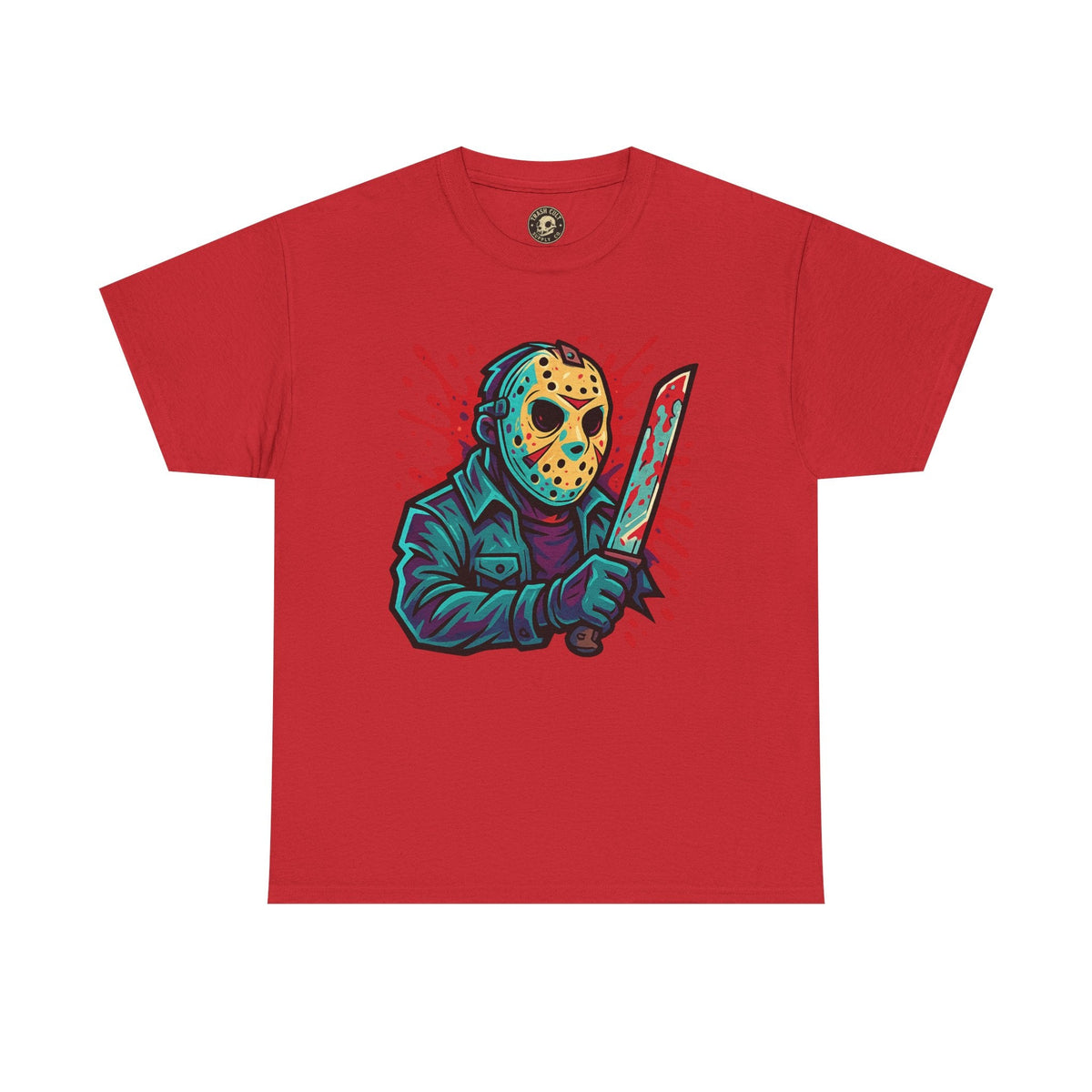 Jason Voorhees Graffiti Shirt – New School Horror Art on Gildan 5000