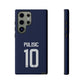 Christian Pulisic Precision Armor – Dual-Layer Durability & Sleek Fit | Compatible with iPhone 8 to 16 Pro Max & Samsung Galaxy S10 to S25 Ultra