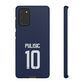 Christian Pulisic Precision Armor – Dual-Layer Durability & Sleek Fit | Compatible with iPhone 8 to 16 Pro Max & Samsung Galaxy S10 to S25 Ultra