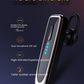 Bluetooth Headset Bluetooth 5.0 Earpiece Dual Mic Noise Cancelling Bluetooth Earpiece 16Hrs Talktime Wireless Headset Hands-Free Earphone for Truck Driver Handsfree Headphones Mini Wireless Earphone Earbud Earpiece