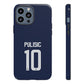 Christian Pulisic Precision Armor – Dual-Layer Durability & Sleek Fit | Compatible with iPhone 8 to 16 Pro Max & Samsung Galaxy S10 to S25 Ultra
