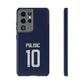 Christian Pulisic Precision Armor – Dual-Layer Durability & Sleek Fit | Compatible with iPhone 8 to 16 Pro Max & Samsung Galaxy S10 to S25 Ultra