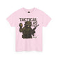 Tactical As F*** T-Shirt – Armed Raccoon Military Humor Tee | Trash Cult Supply Co. | Gildan 5000 Heavy Cotton