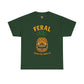 Feral Evil Pineapple Shirt – Aggressive Fruit Trashcore Tee – Gildan 5000 Unisex