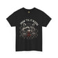 Gnaw ’Til It Bleeds Raccoon Tee – Feral Trash Cult Shirt, Metalcore Punk Animal Graphic, Gildan 5000 Unisex Black T-Shirt