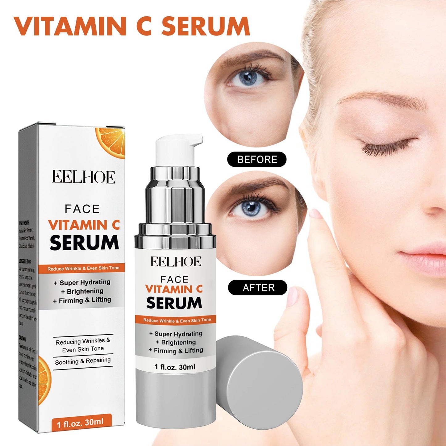 Vitamin C Firming Whitening Anti-Wrinkle Serum