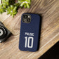Christian Pulisic Precision Armor – Dual-Layer Durability & Sleek Fit | Compatible with iPhone 8 to 16 Pro Max & Samsung Galaxy S10 to S25 Ultra