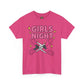 Funny Girls Night Shirt – Lesbian Humor Tee – Pink Scissors Graphic on Gildan 5000
