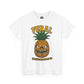 Feral Evil Pineapple Shirt – Aggressive Fruit Trashcore Tee – Gildan 5000 Unisex