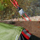 Silicon coated double tip single tip poleless tent rainproof