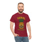 Feral Evil Pineapple Shirt – Aggressive Fruit Trashcore Tee – Gildan 5000 Unisex