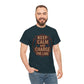 Keep Calm and Charge the Line Firefighter Shirt – Gildan 5000 Tee