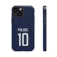 Christian Pulisic Precision Armor – Dual-Layer Durability & Sleek Fit | Compatible with iPhone 8 to 16 Pro Max & Samsung Galaxy S10 to S25 Ultra