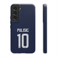 Christian Pulisic Precision Armor – Dual-Layer Durability & Sleek Fit | Compatible with iPhone 8 to 16 Pro Max & Samsung Galaxy S10 to S25 Ultra