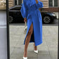 Vintage Court Lantern Sleeves Large Lapel Jacket