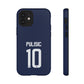Christian Pulisic Precision Armor – Dual-Layer Durability & Sleek Fit | Compatible with iPhone 8 to 16 Pro Max & Samsung Galaxy S10 to S25 Ultra