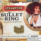 Steampunk Plastic Bullet Ring