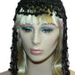 Black Cleopatra Beaded Headpiece Costume Accessory