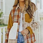Plaid Pocket Shirt Jacket