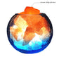 Crystal salt lamp negative ion lamp