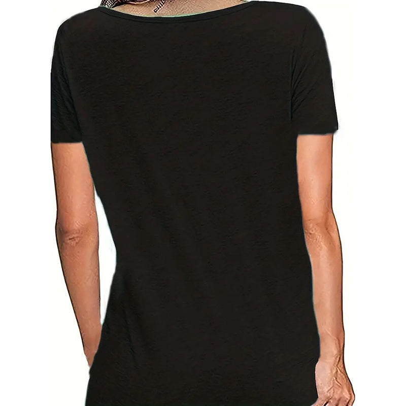 Cute Cat Graphic T-Shirt