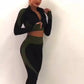 Signature Yoga Top & Leggings Set – Premium Fitness