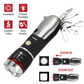 GBruno 8 In 1 Multi Tool Hammer Zoomable LED Flashlight