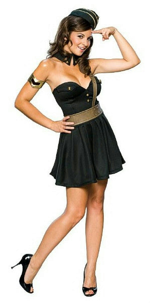 Major Bombshell Adult Military Costume Size Small