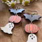 Adorable Wooden Halloween Earrings