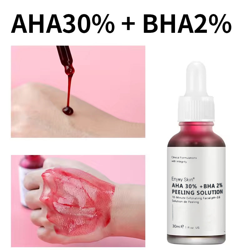 Natural AHA 30% BHA 2% Exfoliating Serum