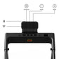 DeerRun All-New 2026 A1 Pro Move+ Smart Foldable Treadmill with 6% Incline & NFC | 350 lbs, 10 mph, Black