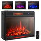 28" Electric Fireplace with Remote
