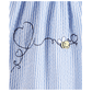 Blueberi Boulevard Baby Girls Gingham Bumblebee Sundress, 6-9 Months