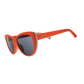 "Ties Cherry Stem With Tongue" Orange Glam G Polarized Sunglasses