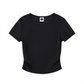 Loki & Ivy Ruched Bodycon Crop Top