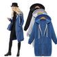 Hooded Long-sleeved Winter Sweater Women's Jacket In A Long Thick Shirt