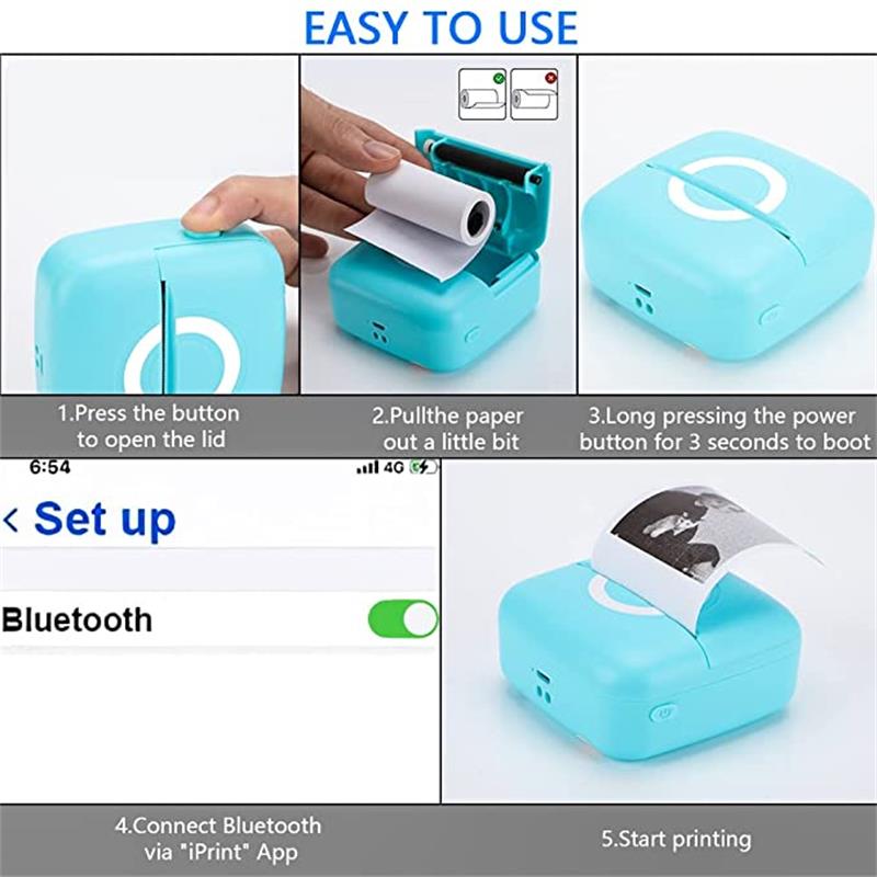 C13 Bluetooth Self-Adhesive Label Printer