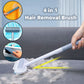 4 In 1 Multifunctional Hair Removal Brush Pet Dog Cat Hair Cleaner Brush Cat Hair Remover Window Screen Cleaning Tool Gadgets