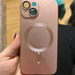 Luxury  Matte Case For Magnetic Wireless Charging