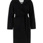 Max Mara Women Black Cashmere Lilia Coat