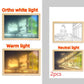 Illuminated Picture LED Decorative Light Painting Bedside Picture Style Creative Modern Simulate Sunshine Drawing Night Light Gift