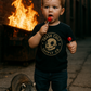 Trash Cult Skull Infant Tee, Baby T-Shirt, Unisex Baby Top, Cute Skull Baby Clothes, Edgy Infant Apparel, Trendy Newborn Gift