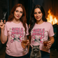 Funny Girls Night Shirt – Lesbian Humor Tee – Pink Scissors Graphic on Gildan 5000