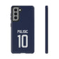 Christian Pulisic Precision Armor – Dual-Layer Durability & Sleek Fit | Compatible with iPhone 8 to 16 Pro Max & Samsung Galaxy S10 to S25 Ultra