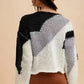 Annie Wear Color Block Drop Shoulder Sweater - Trendy & Comfortable